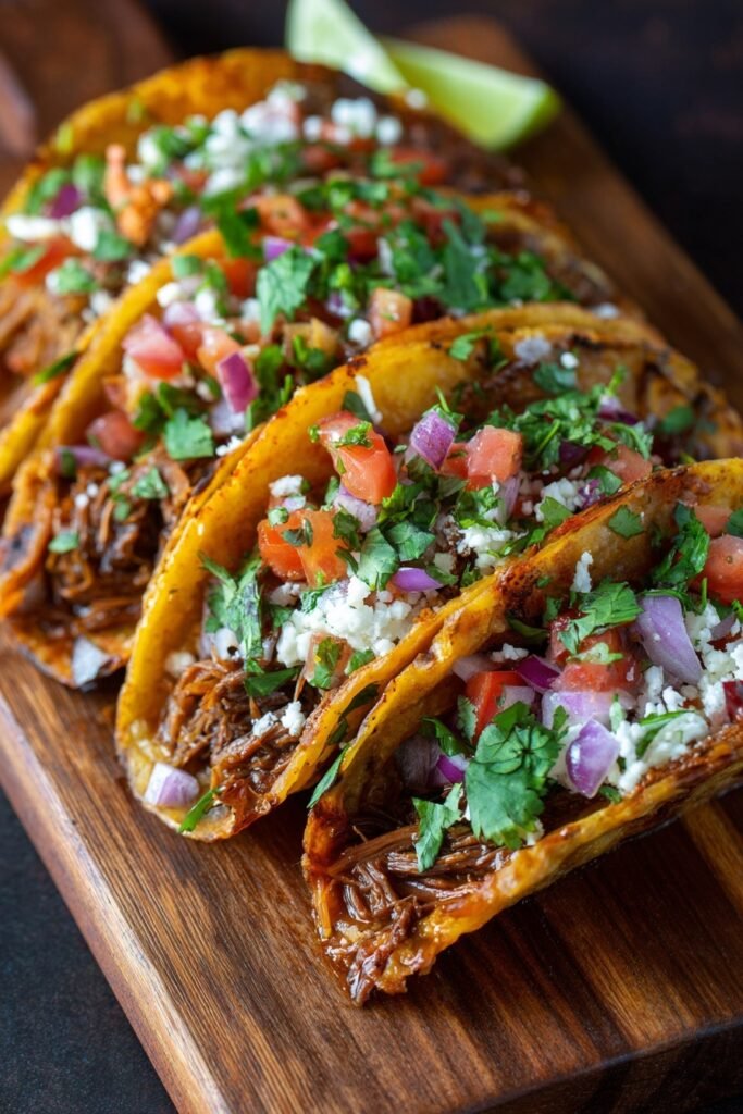 Crock Pot Birria Tacos