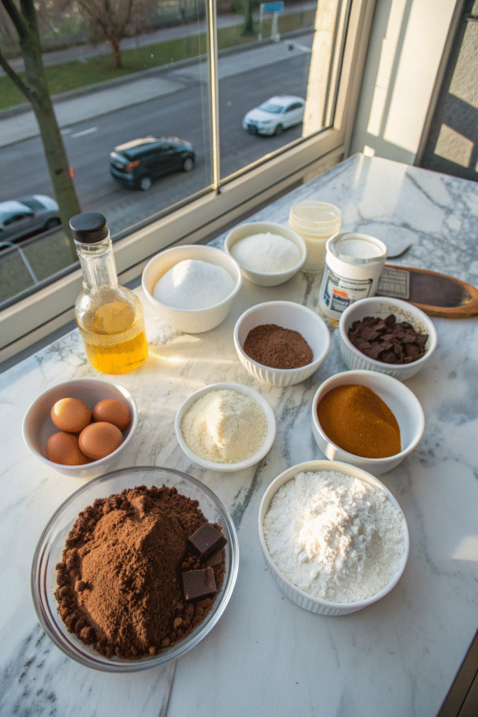 Ultimate Chocolate Fudge Cake Ingredients