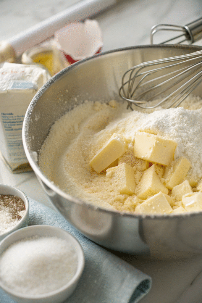 Cream Butter and Sugar for the Cake Batter