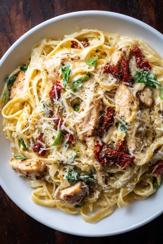 Marry Me Chicken Pasta final plate