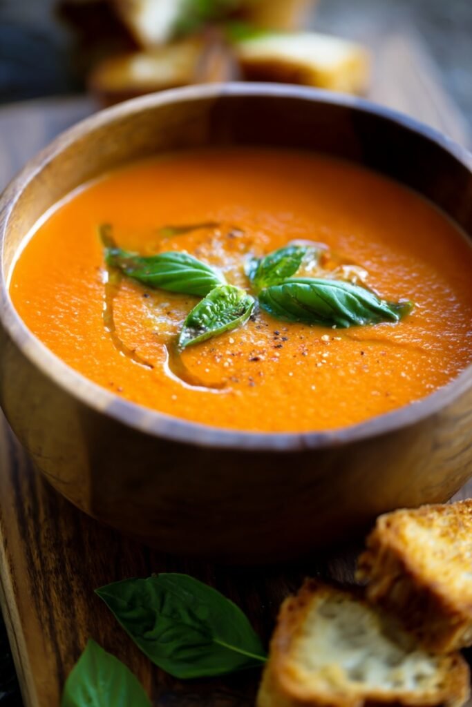 Creamy Tomato Basil Soup