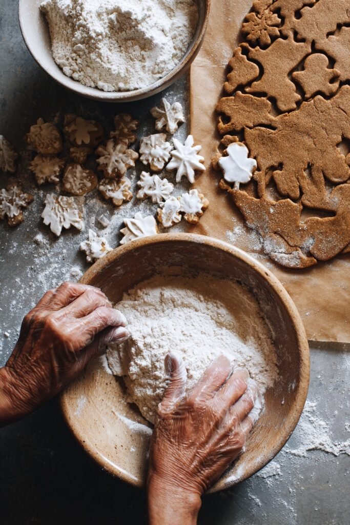 Roll and Cut Your Gingerbread Cookies