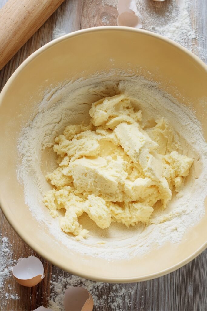 Cream Butter and Sugar for the Cookie Base