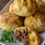 Garlic Parmesan Cheeseburger Bites