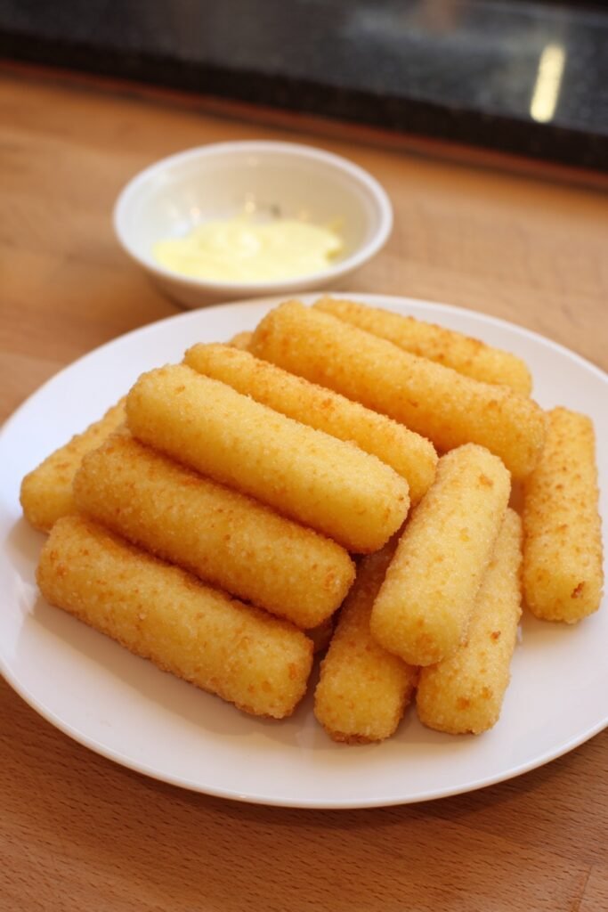 double-freeze the double-breaded mozzarella sticks