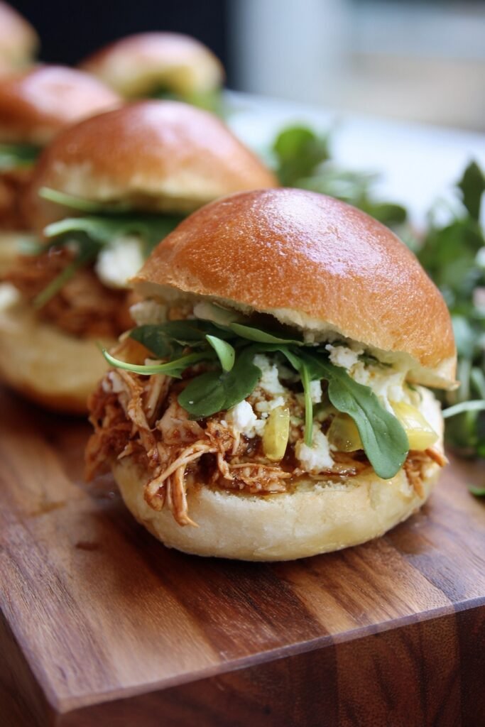 Assemble Your Easy Maple Chicken Sliders