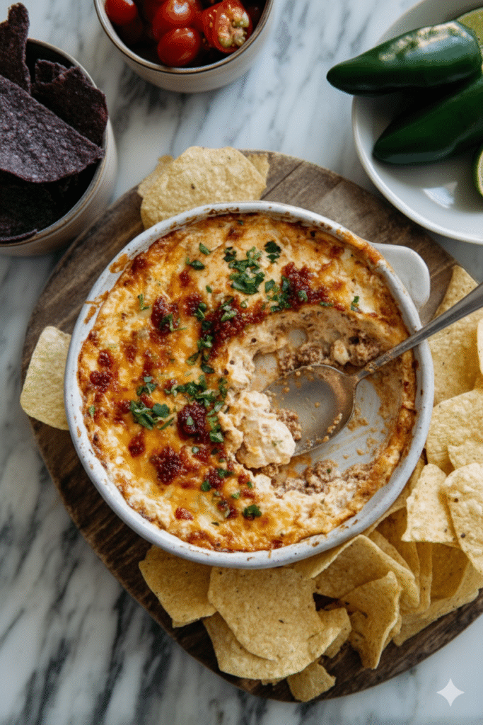 Chili Cheese Dip (2 Ingredient Shortcut)