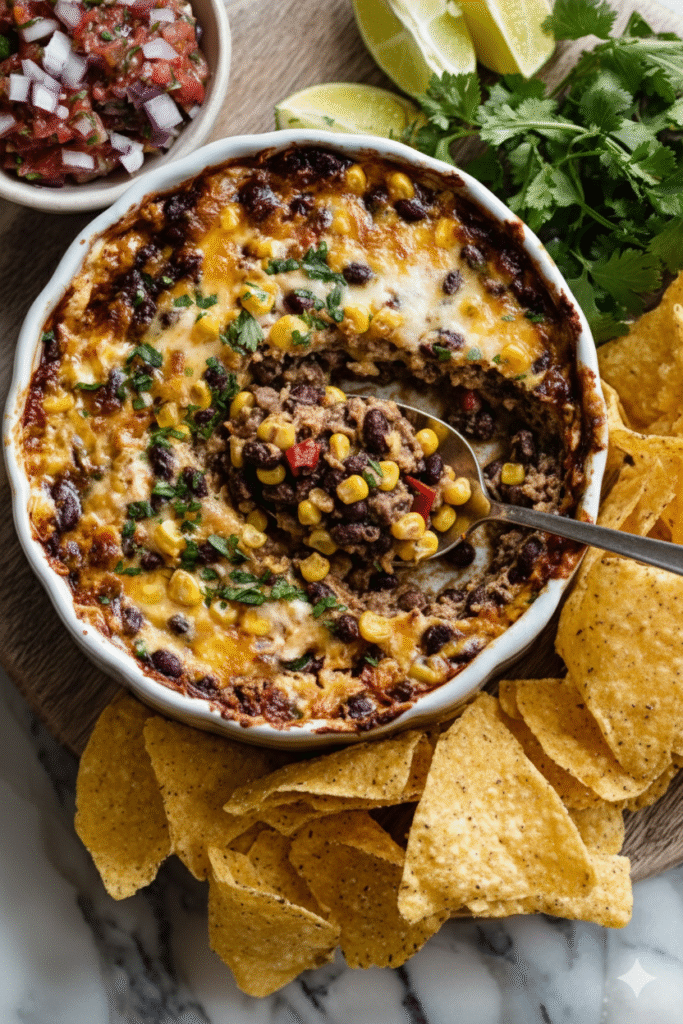 Chipotle Black Bean & Corn Dip