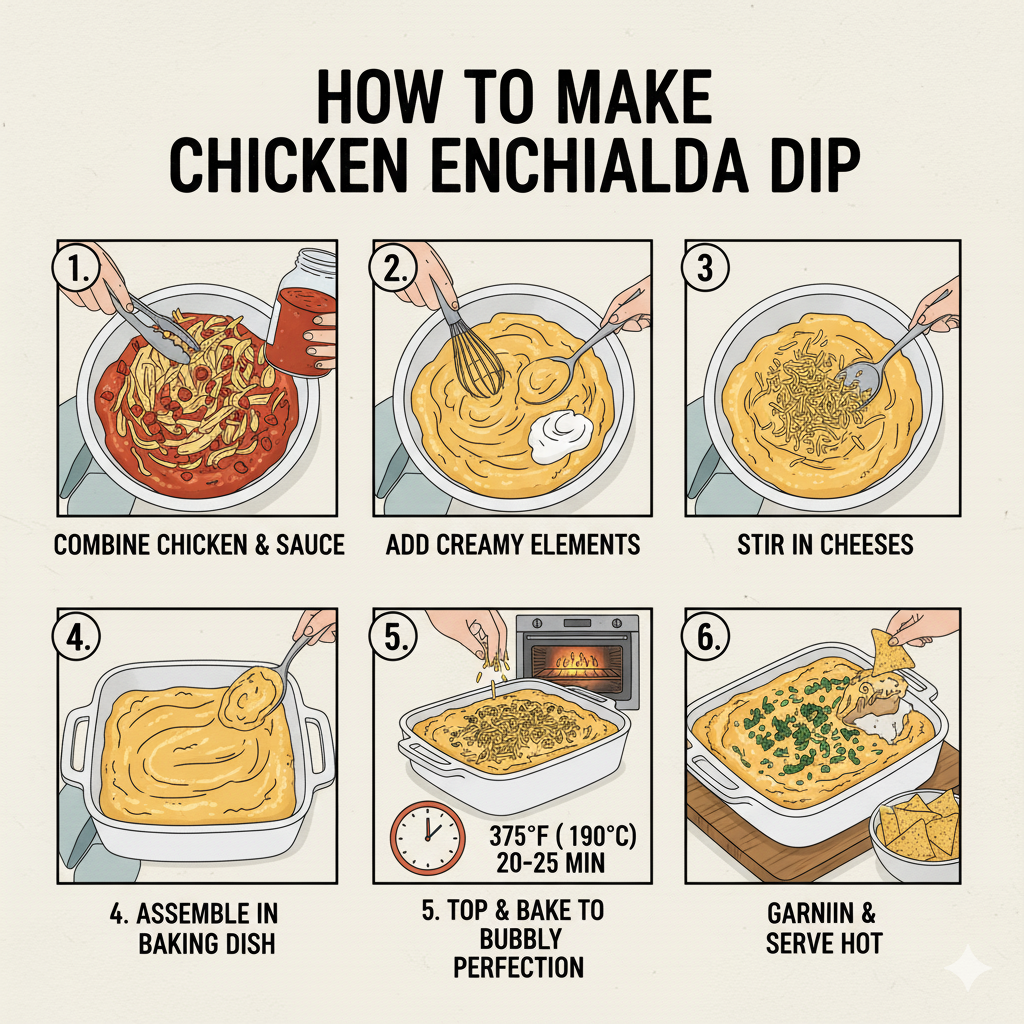 How to Make Chicken Enchilada Dip