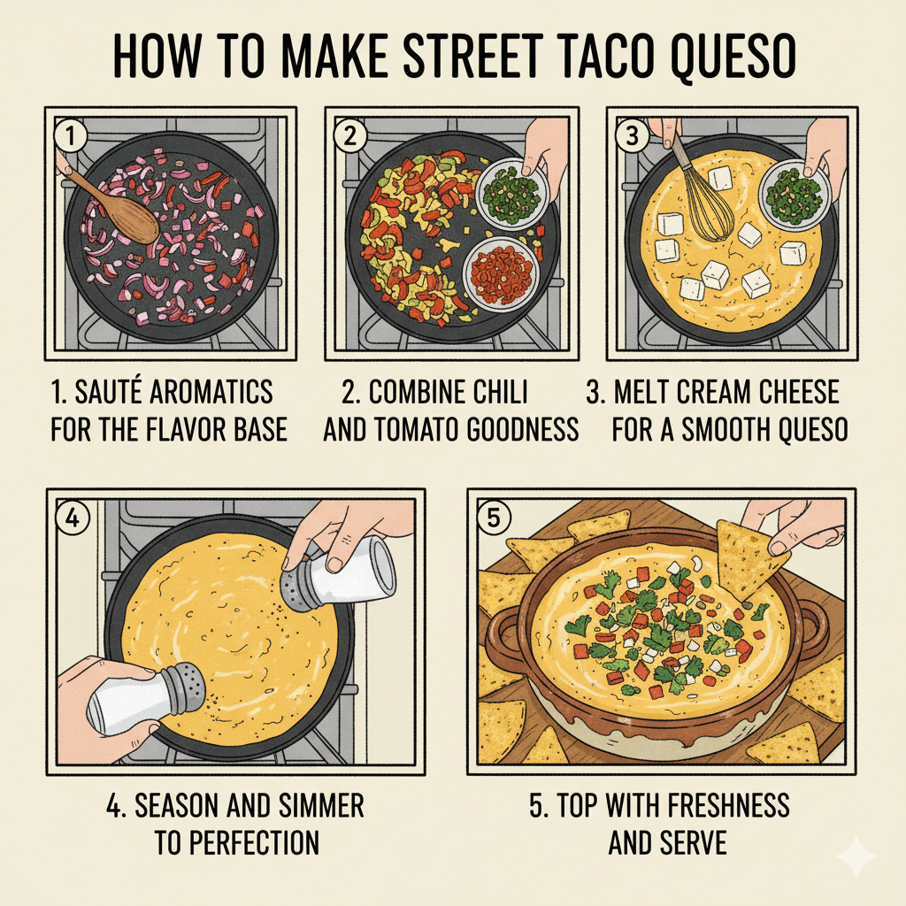 How to Make Street Taco Queso