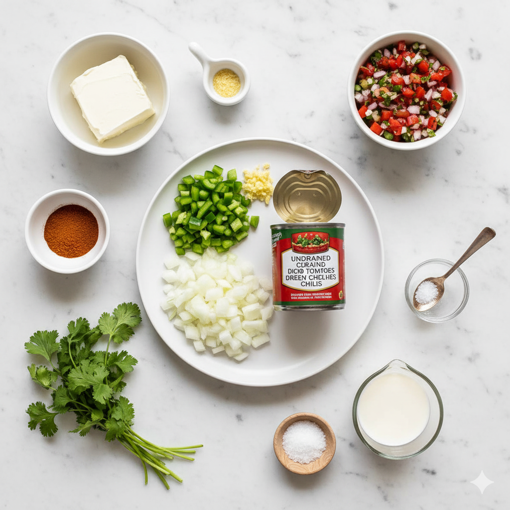 Ingredients You’ll Need for Street Taco Queso