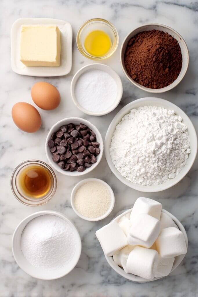 Hot Cocoa Cookies with Marshmallow Centers