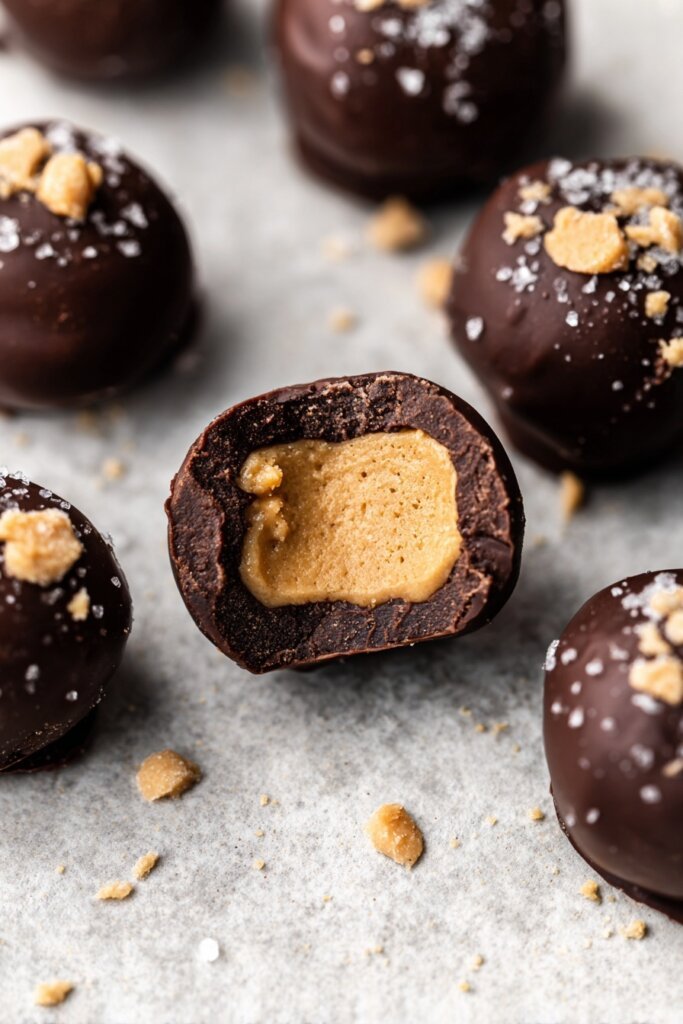 Chocolate Peanut Butter Buckeyes
