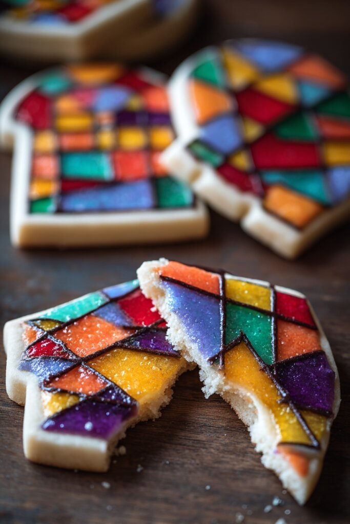 Stained-Glass Sugar Cookies