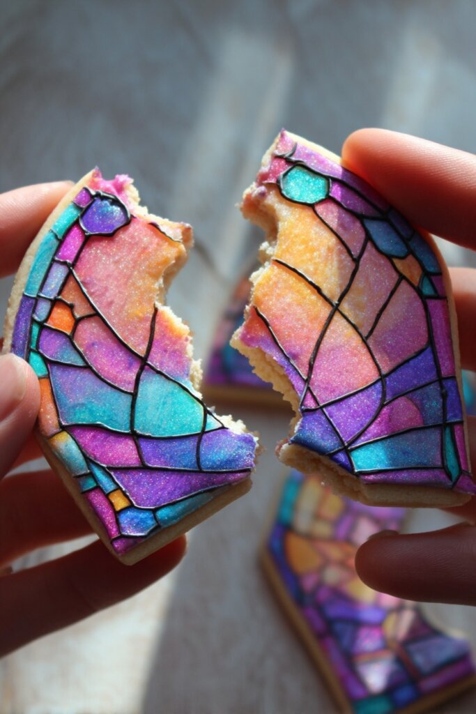 Stained Glass Sugar Cookies