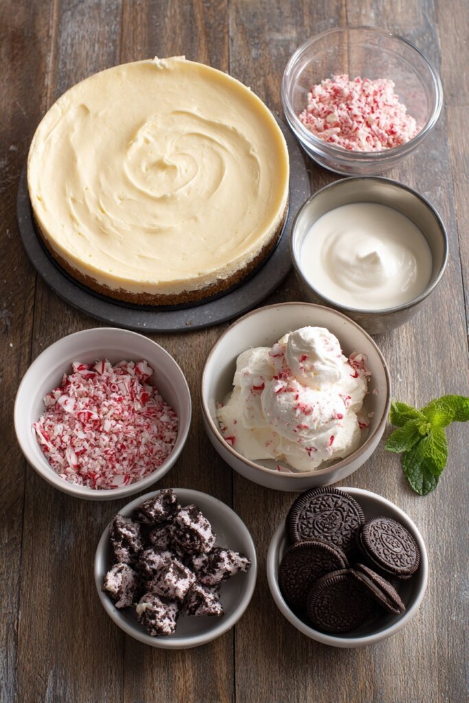 Combining and Adding Peppermint Candy