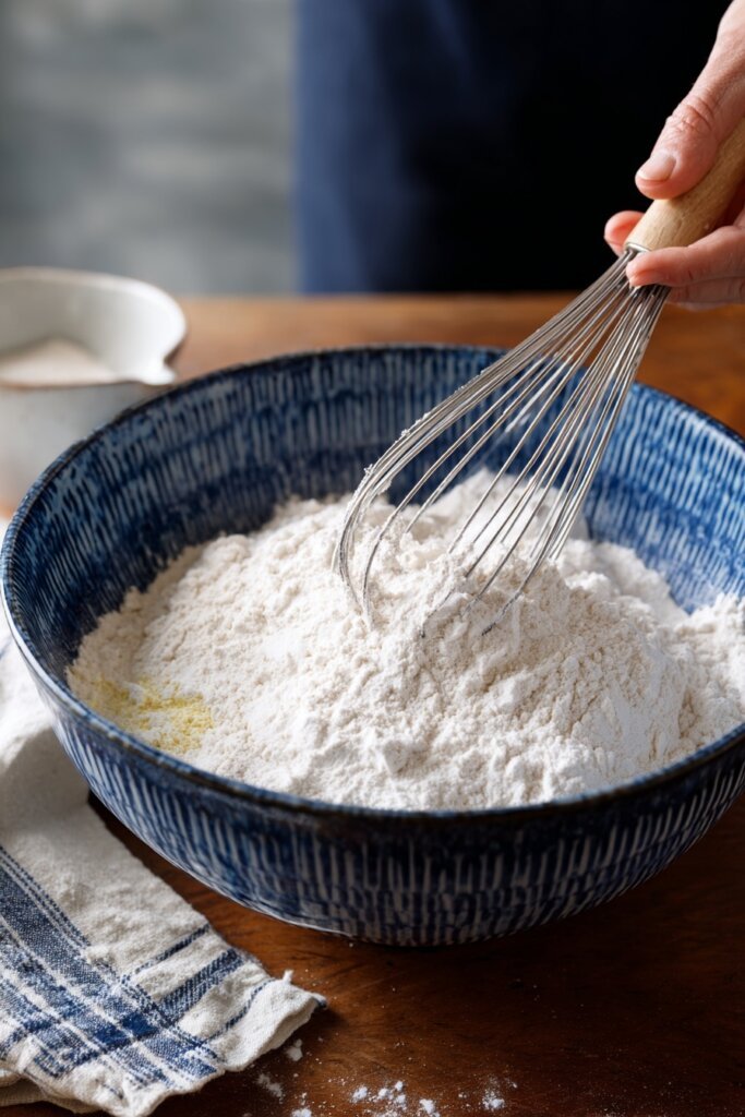 Whisking Dry Ingredients