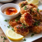 Crispy Bang Bang Salmon Bites