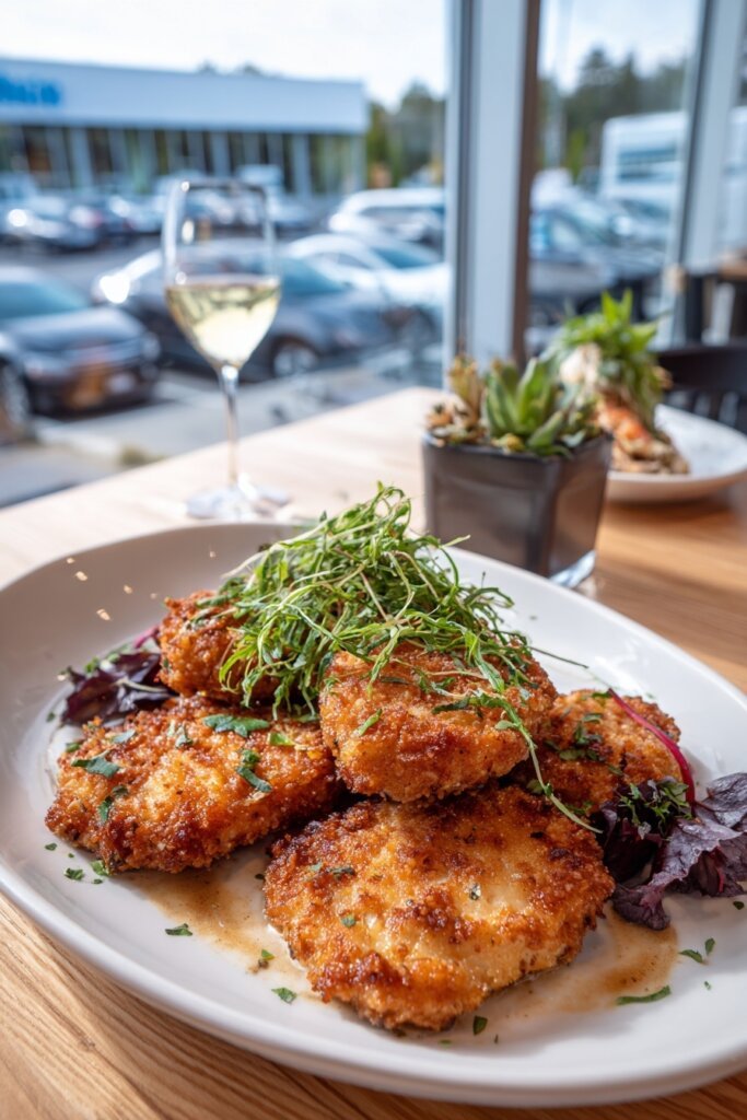 Crispy Parmesan Crusted Chicken Cutlets