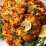 Crispy Parmesan Crusted Chicken Cutlets