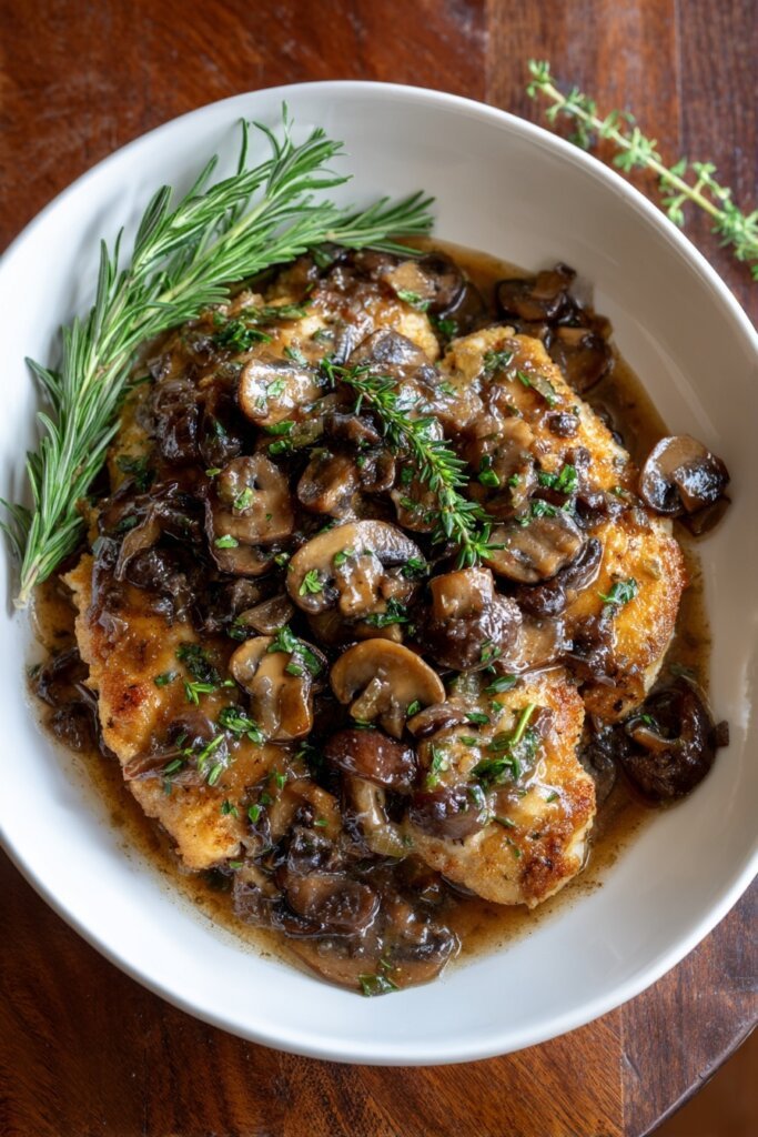 Chicken Marsala with Mushrooms