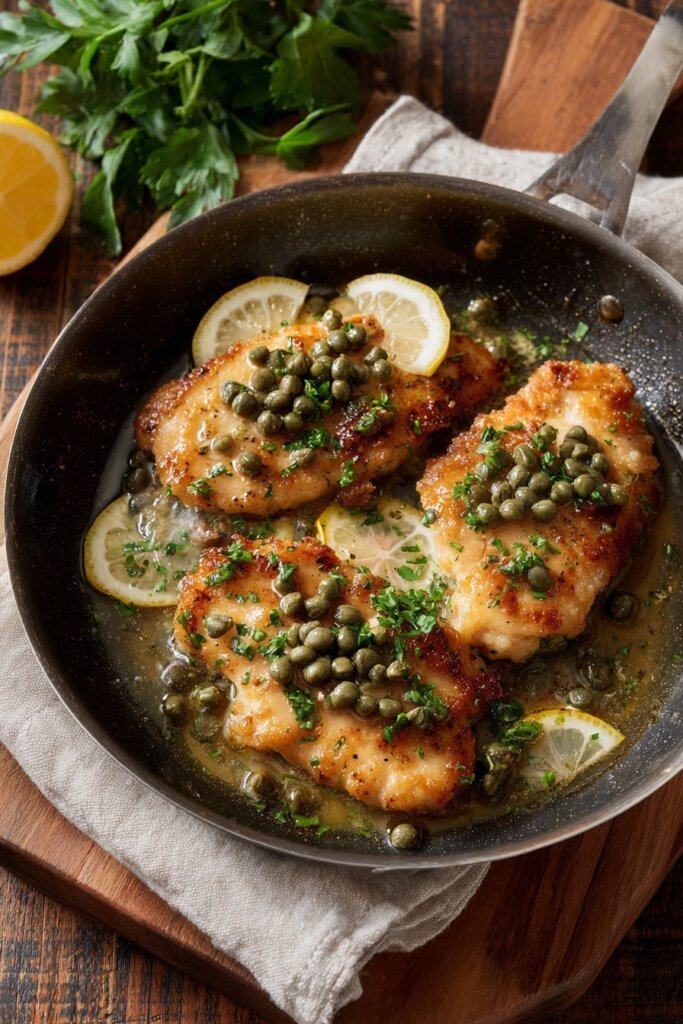 Chicken Piccata with Capers