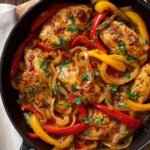 Chicken Fajita Skillet with Peppers & Onions