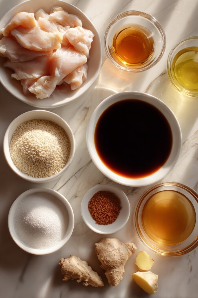 Ingredients You’ll Need for a Sticky Teriyaki Chicken Thighs