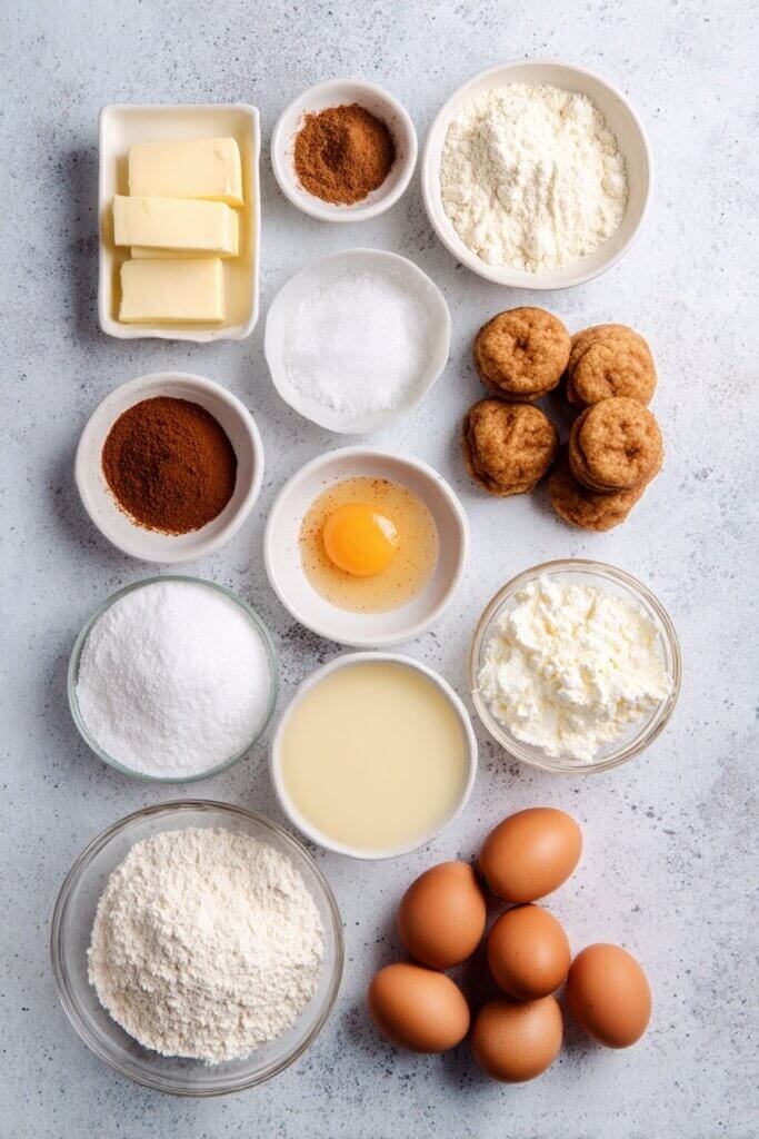 Eggnog Snickerdoodle Thumbprint Cookies