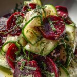 Beet Cucumber Honey Salad