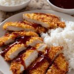 Crispy Chicken Katsu with Tonkatsu Sauce
