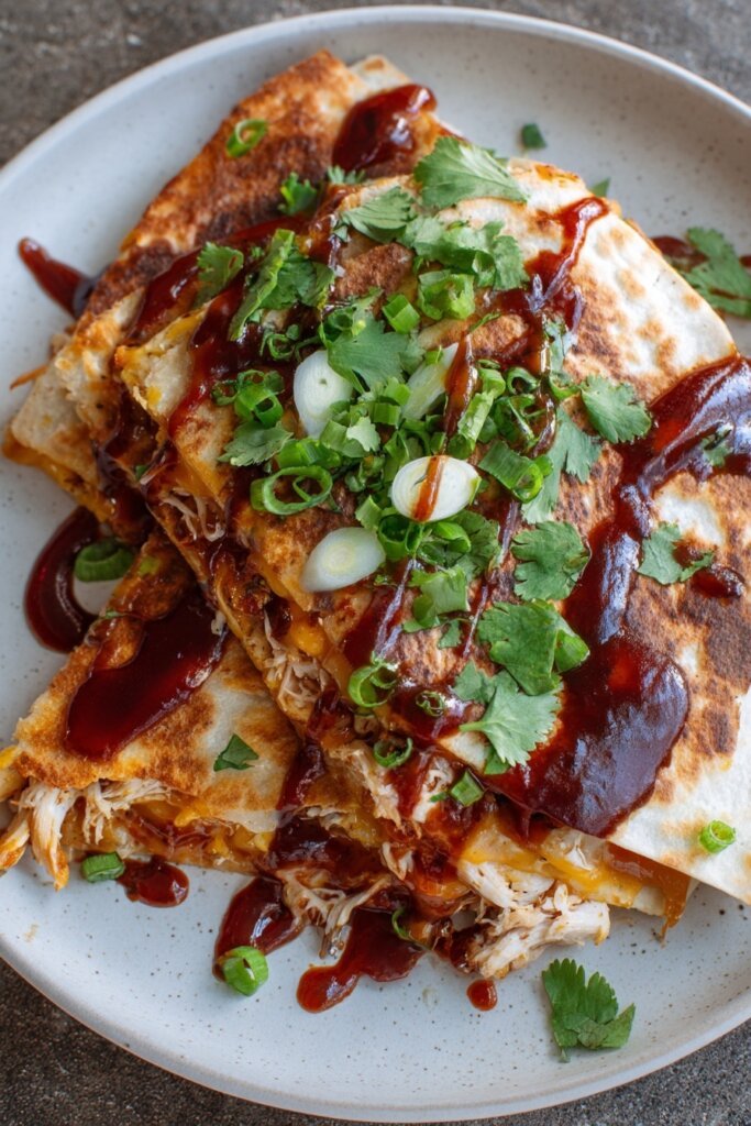 BBQ Chicken Quesadillas Recipe