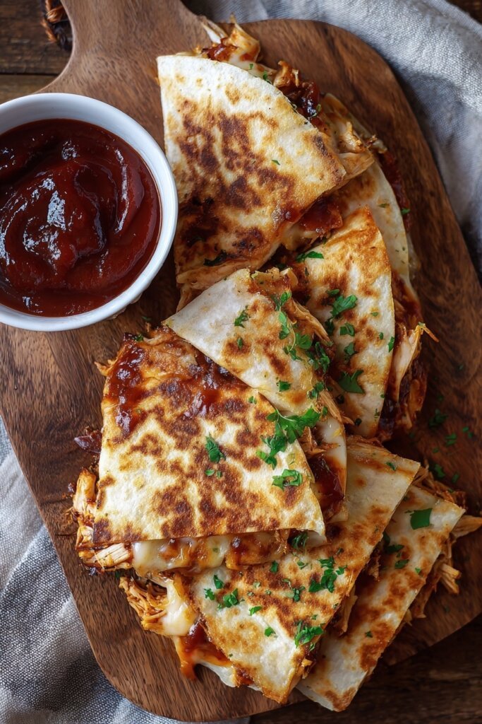 BBQ Chicken Quesadillas