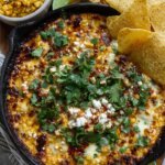 Street Corn Skillet Dip with Chili Lime