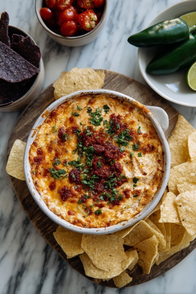 Chili Cheese Dip (2 Ingredient Shortcut)