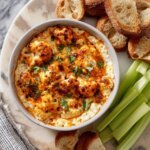 Baked Buffalo Cauliflower Dip