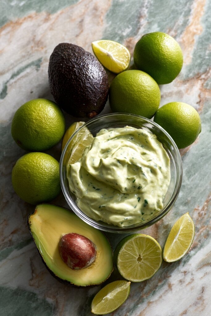Creamy Avocado Lime Dip