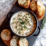Caramelized Onion & Gruyère Fondue Dip