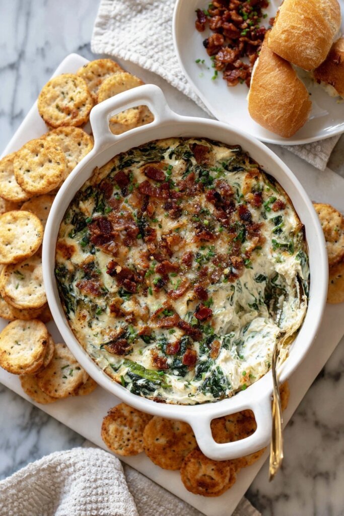Spinach Bacon Dip