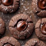 Chocolate Thumbprint Cookies