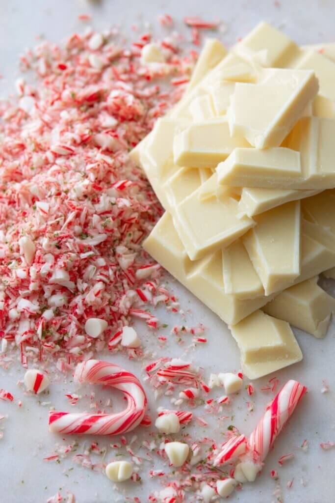 White Chocolate Peppermint Bark