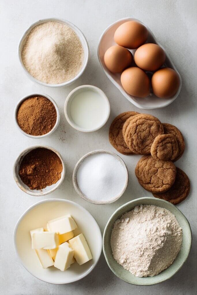 Brown Butter Snickerdoodles Ingredients