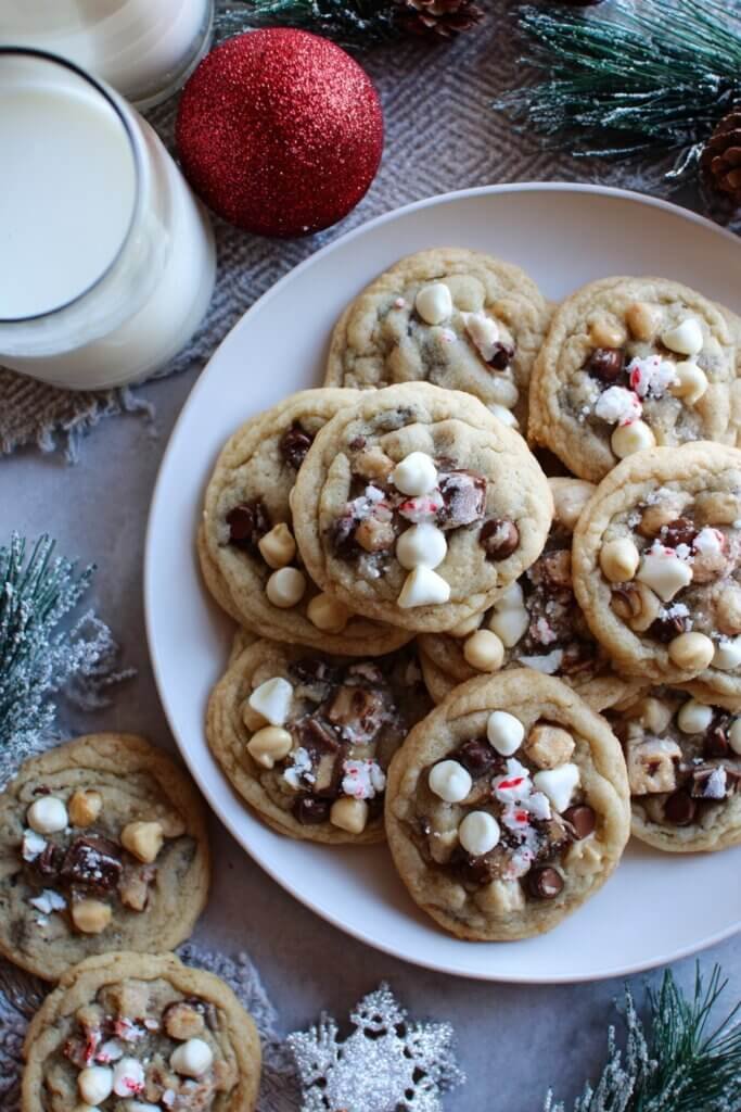 Winter Wonderland Chocolate Chip Cookies