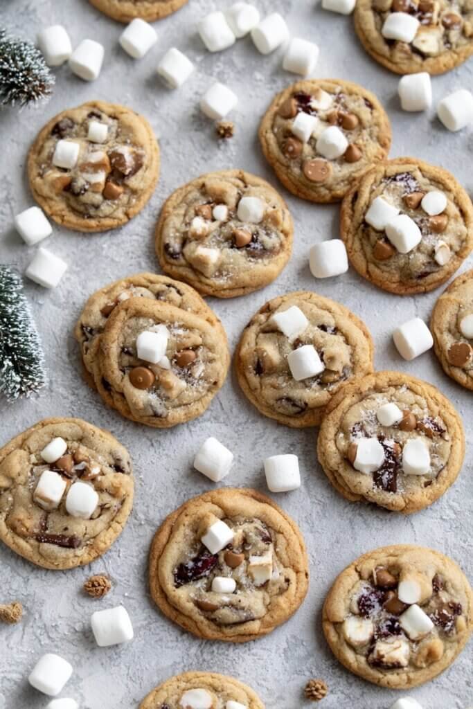 Winter Wonderland Chocolate Chip Cookies