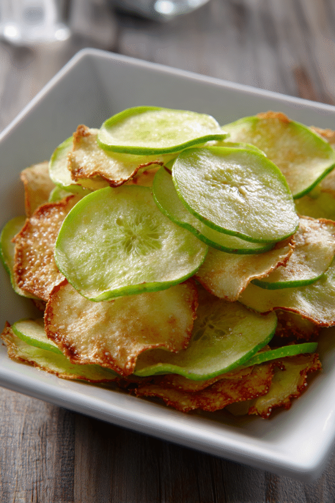 thinly sliced Granny Smith apples