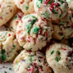 Cake Batter Christmas Cookies