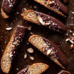 Chocolate-Dipped Almond Biscotti