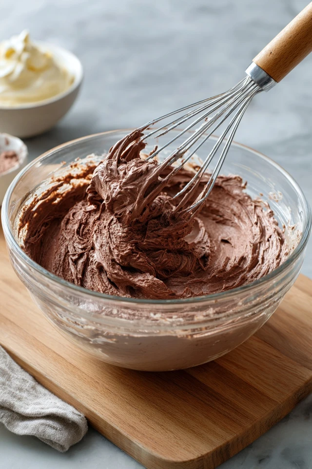 The whipped cream filling