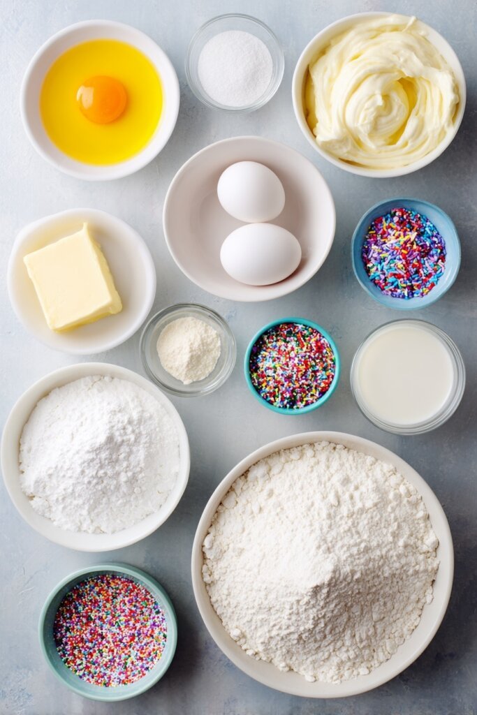 Soft Lofthouse-Style Sugar Cookies Ingredients