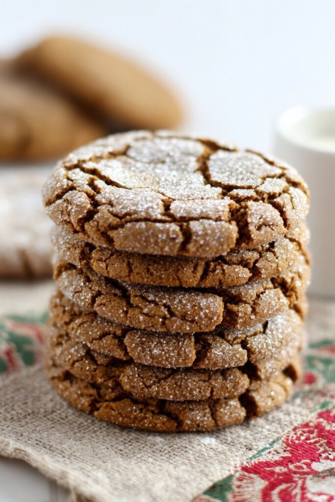Ginger Molasses Cookies